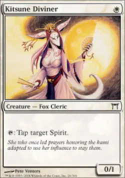 Champions of Kamigawa - Kitsune Diviner - Foil - Image 1
