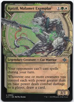 Kutzil, Malamet Exemplar (Showcase) Normal U The Lost Caverns of Ixalan 304 NM - Image 1