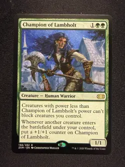Champion of Lambholt - NM - Double Masters MtG - Image 1