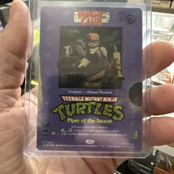 Piper of the Swarm 7074 Foil TMNT VHS Villians Secret Lair Teenage Mutant Ninja - Image 1