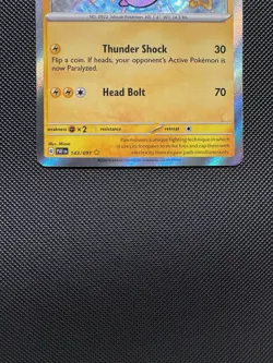 Pokemon TCG Pawmo 143/091 Sv: Paldean Fates Shiny Rare Near Mint - Image 4