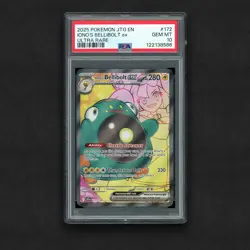 2025 Pokemon JTG EN Journey Together #172 Iono's Bellibolt EX Ultra Rare PSA 10 - Image 1