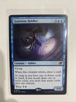 Quantum Riddler Edge of Eternities Regular, Near Mint - Image 1