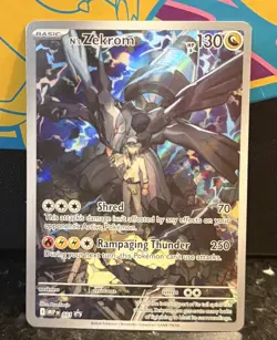 Pokemon TCG N’s Zekrom #031 Black Star Promo Full Art Ascended Heroes Promo NM/M - Image 1