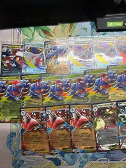 Pokemon 40 Ex Card Lot Bulk NM Mega Evolutions Scarlet Violet #1 - Image 3