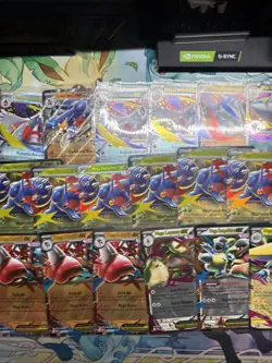 Pokemon 40 Ex Card Lot Bulk NM Mega Evolutions Scarlet Violet #1 - Image 4