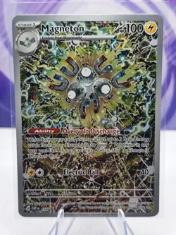 Magneton 159 Black Star Promo Illustration Rare Sv08: Surging Sparks - Image 1