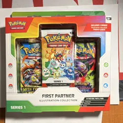 Pokemon TCG First Partner Illustration Collection Series 1 Promo Box English - Image 2