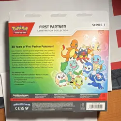 Pokemon TCG First Partner Illustration Collection Series 1 Promo Box English - Image 3