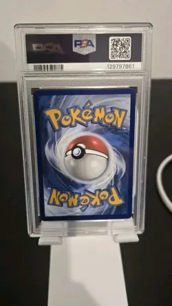 2025 POKEMON Black Bolt Master Ball Reverse Holo #015 Larvesta PSA 10 - Image 2
