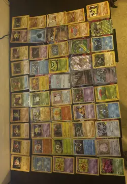 Pokemon Lot Of 50 Cards Vintage Mid Era Modern Holos, Ex’s,ereaders ✅ Desc. - Image 1