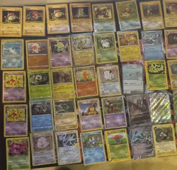Pokemon Lot Of 50 Cards Vintage Mid Era Modern Holos, Ex’s,ereaders ✅ Desc. - Image 2