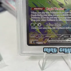 2024 POKEMON TEF EN-TEMPORAL FORCES #203 IRON LEAVES EX PSA 10 - Image 4