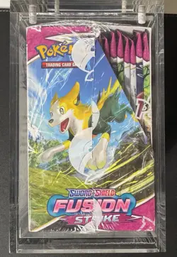 Pokemon Fusion Strike Booster Box SEALED + Acrylic Case Sword Shield - Image 4