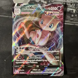 Pokemon TCG Mew VMAX 114/264 Swsh08: Fusion Strike Holo Ultra Rare - Image 1