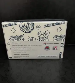 Sealed 2025 Pokemon World Championships Anaheim Pikachu Double Deck Box - Image 2