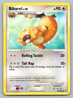 Pokemon TCG Supreme Victors Bibarel 51 - Image 1