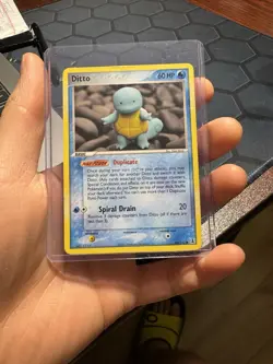 Pokemon TCG Ditto EX Delta Species Card 64/113 Squirtle Regular - Image 1