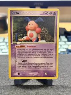 Pokemon Ditto (Mr. Mime) 38/113 EX Delta Species 60HP Regular Rare English - Image 1