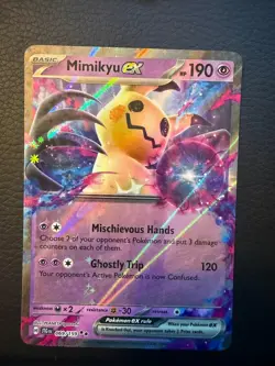 Mimikyu ex 069/159 Double Rare Journey Together Pokemon Near Mint - Image 1