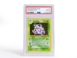 POKEMON * PSA 8 * NIDOKING HOLO 1999 WIZARDS GRADED NM-MT #11 11/102 - Image 1