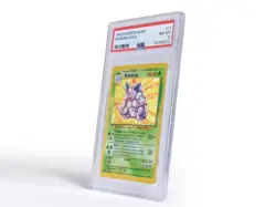 POKEMON * PSA 8 * NIDOKING HOLO 1999 WIZARDS GRADED NM-MT #11 11/102 - Image 2