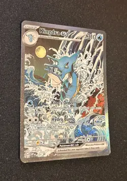 Pokemon TCG Scarlet and Violet Black Star Promo Kingdra EX 131 - Image 1