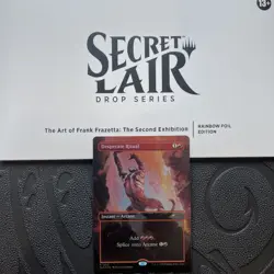 Desperate Ritual #1984 Frank Frazetta Secret Lair RAINBOW FOIL MTG - Image 1