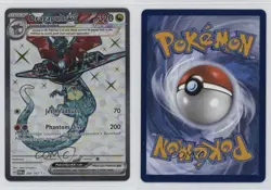 Dragapult ex Ultra Rare Pokemon Scarlet & Violet: Twilight Masquerade TWM #200 - Image 3