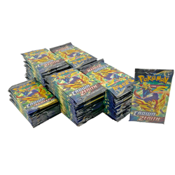 Lot of (90) Pokemon TCG Crown Zenith Booster Packs SEALED - Image 1