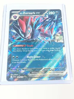 N's Zoroark ex 098/159 Double Rare Journey Together Pokemon NM - Image 1