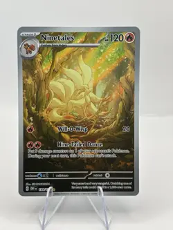 Ninetales 199/197 Pokemon TCG Scarlet Violet Obsidian Flames Ninetales 199 - Image 1