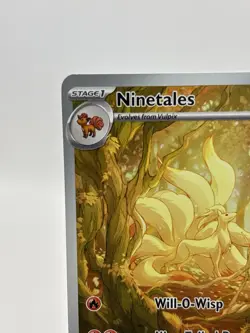 Ninetales 199/197 Pokemon TCG Scarlet Violet Obsidian Flames Ninetales 199 - Image 5