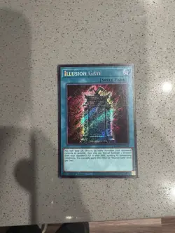Yu-Gi-Oh! TCG Illusion Gate MZMU-EN023 1st Edition Secret Rare Near Mint - Image 1
