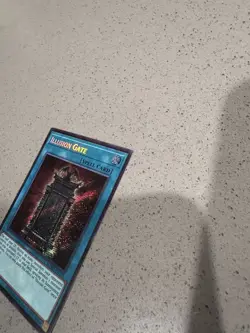 Yu-Gi-Oh! TCG Illusion Gate MZMU-EN023 1st Edition Secret Rare Near Mint - Image 3