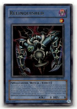 Relinquished SDP-001 Unlimited Ultra Rare Starter Deck: Pegasus LP - Image 1