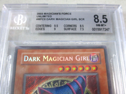 BGS 8.5 Dark Magician Girl MFC-000 Unlimited Ed Secret Rare English YuGiOh - Image 2