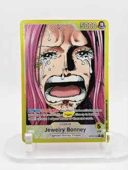 One Piece Jewelry Bonney OP13-100 Alt Art - Carrying On His Will Leader LP - Image 1