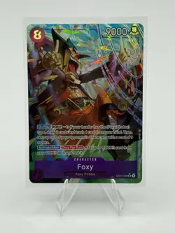 Foxy (Alternate Art) EB04-036 One Piece from OP-14 The Azure Sea's Seven Foil NM - Image 1