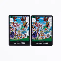 Egghead Don!! Card The Azure Sea's Seven One Piece OP-14 - FOIL - NM+ - Image 1