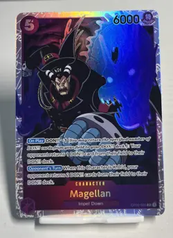 Magellan OP02-085 Character One Piece 6000 Power 5 Cost Paramount War SR Foil - Image 1