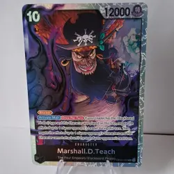 One Piece TCG Marshall.D.Teach Super Rare OP09-093 SR Emperors In The New World - Image 1