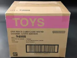 Bandai One Piece TCG Sound Loader Luffey Edition Factory Sealed Case - Image 1
