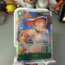 Nami SR OP14-031 The Azure Sea's Seven Foil One Piece TCG MINT - Image 3