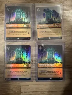 4 x Grandmother Willow #206 Epic Lorcana: Winterspell - Image 1