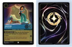 Jasmine #155/204 Disney Lorcana Fabled 2025 Common Foil TCG Card - Image 1