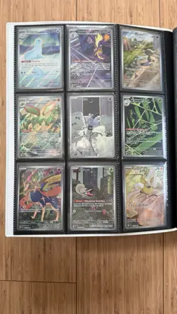 Pokemon TCG SV Era: IR/SR/FULL ART/UR/MASTER BALL HOLO Binder Cards Collection! - Image 2