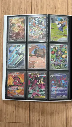 Pokemon TCG SV Era: IR/SR/FULL ART/UR/MASTER BALL HOLO Binder Cards Collection! - Image 4