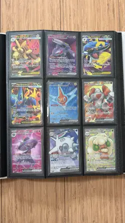 Pokemon TCG SV Era: IR/SR/FULL ART/UR/MASTER BALL HOLO Binder Cards Collection! - Image 5