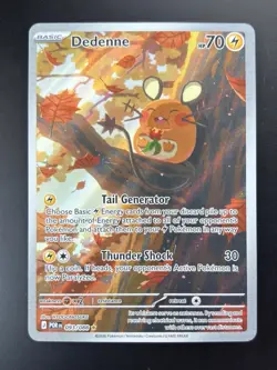 POKEMON TCG Perfect Order DEDENNE IR Illustration Rare Card 093/088 - Image 1
